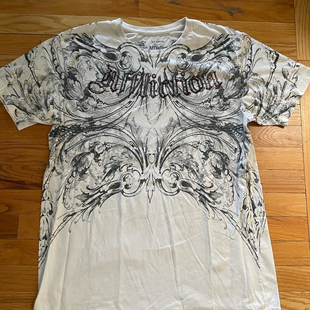 Vintage Affliction Graphic Men's XL T-shirt